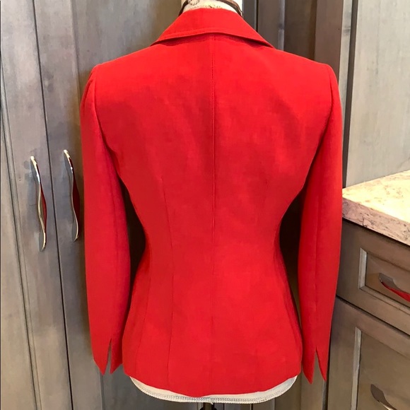 Kasper Red Suit Jacket 🔥🔥🔥 - Picture 2 of 6